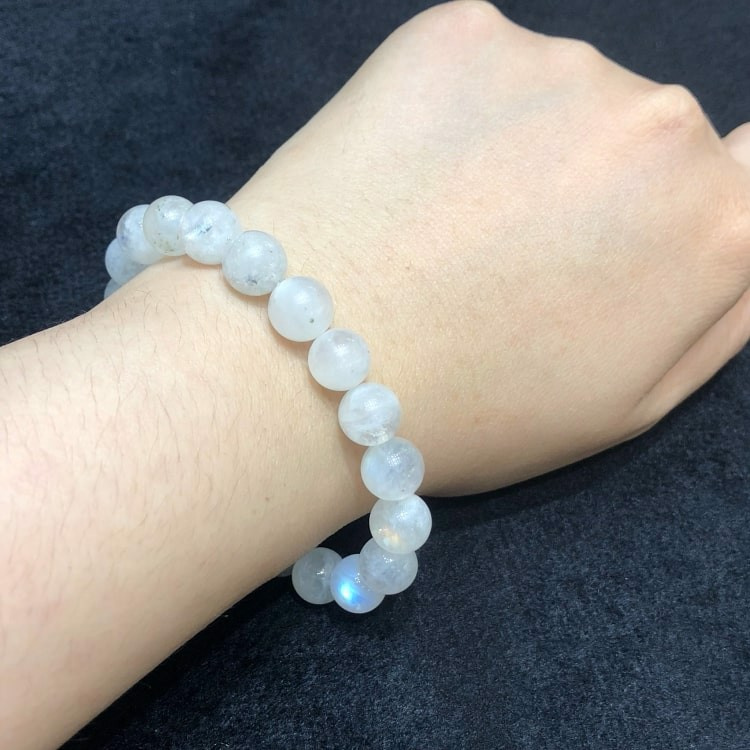 VÒNG TAY ĐÁ MẶT TRĂNG, VÒNG ĐÁ MOONSTONE - PHONG THỦY VƯỢNG TÀI