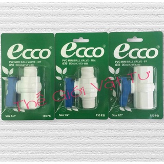 Van khóa nước Ecco 2 đầu răng nhập khẩu từ Thái Lan