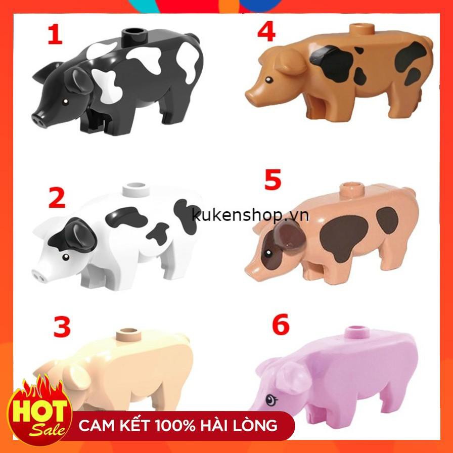 Đồ Chơi Minifigure Động Vật Con Lợn Heo Mẫu Mới NO.774 - Phụ Kiện MOC