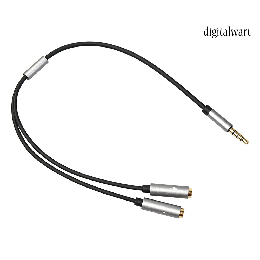 Dây Cáp Chuyển Đổi Âm Thanh Tai Nghe 3.5mm Từ Đầu Cắm Sang Lỗ Cắm Cho Điện Thoại | BigBuy360 - bigbuy360.vn