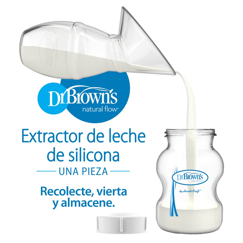 Bộ hút sữa và hứng sữa Silicone Dr Brown's