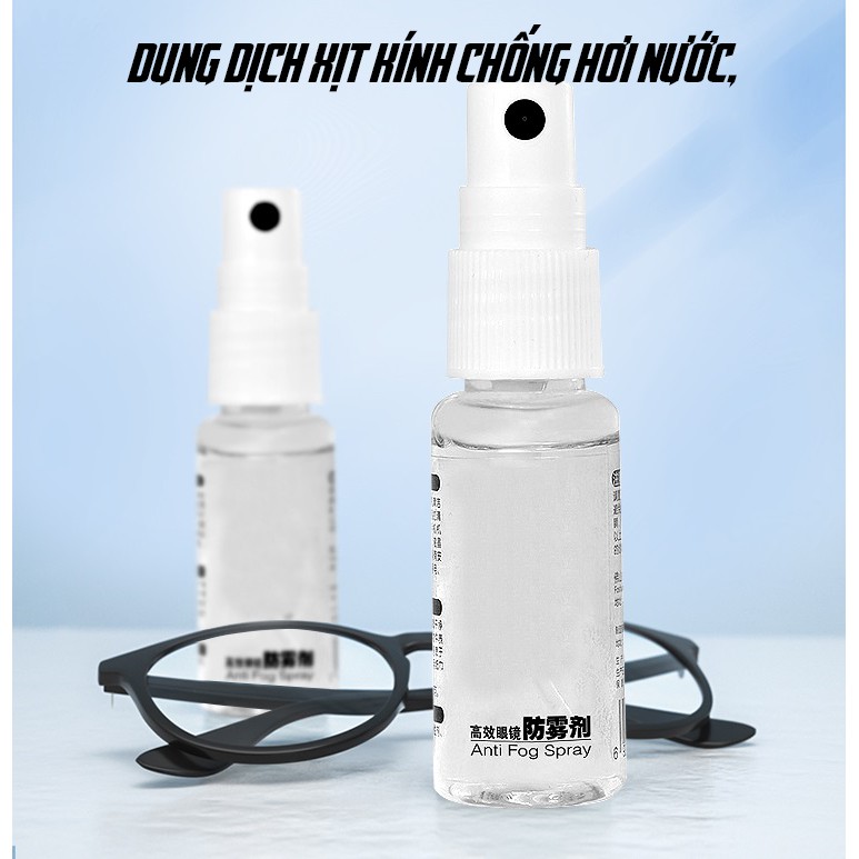 Dung dịch Xịt Chống Hơi Nước Đọng Trên Mắt Kính Texlabs 20ml