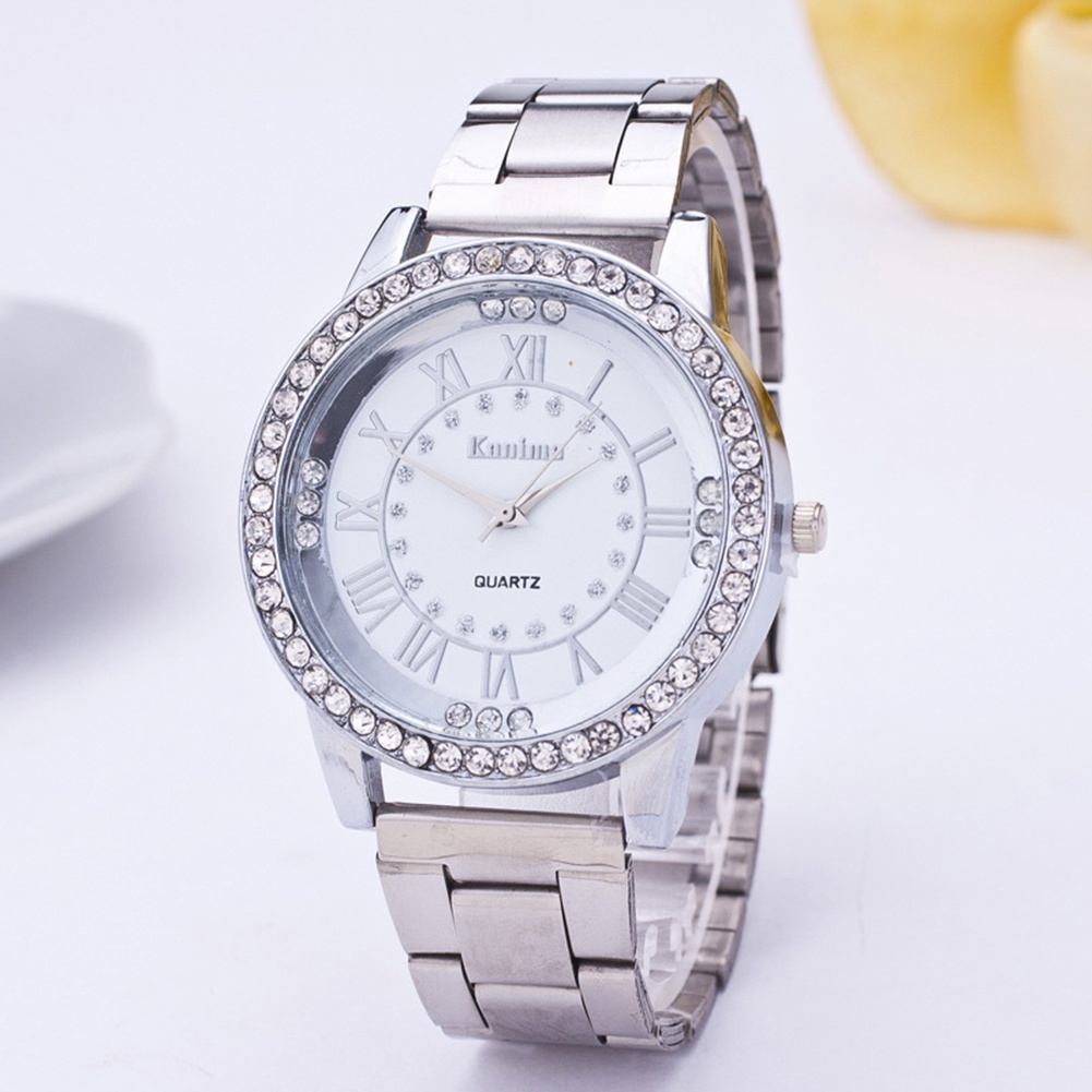 Đồng Hồ Số La Mã ĐíNh Đá Sang TrọNg Cho Nữ