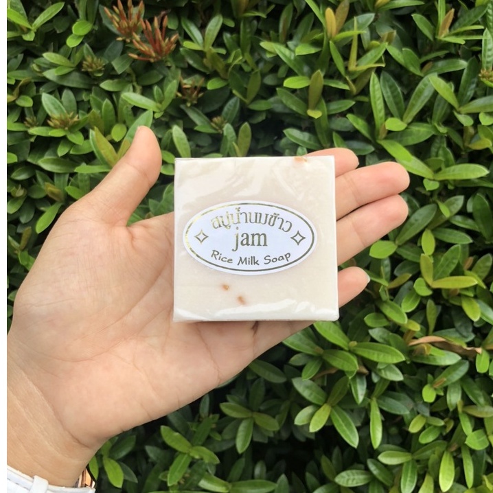 [ Hàng Chính Hãng ] Bánh Xà Phòng Cám Gạo Thái Lan Jam 65g