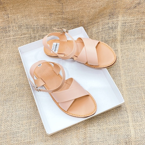 Sandal đế bằng quai chéo size 35- 40 hàng cao cấp đế đi không trơn B029