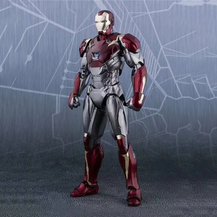Mô hình Iron Man Mark 47 SHF Spider man Homecoming