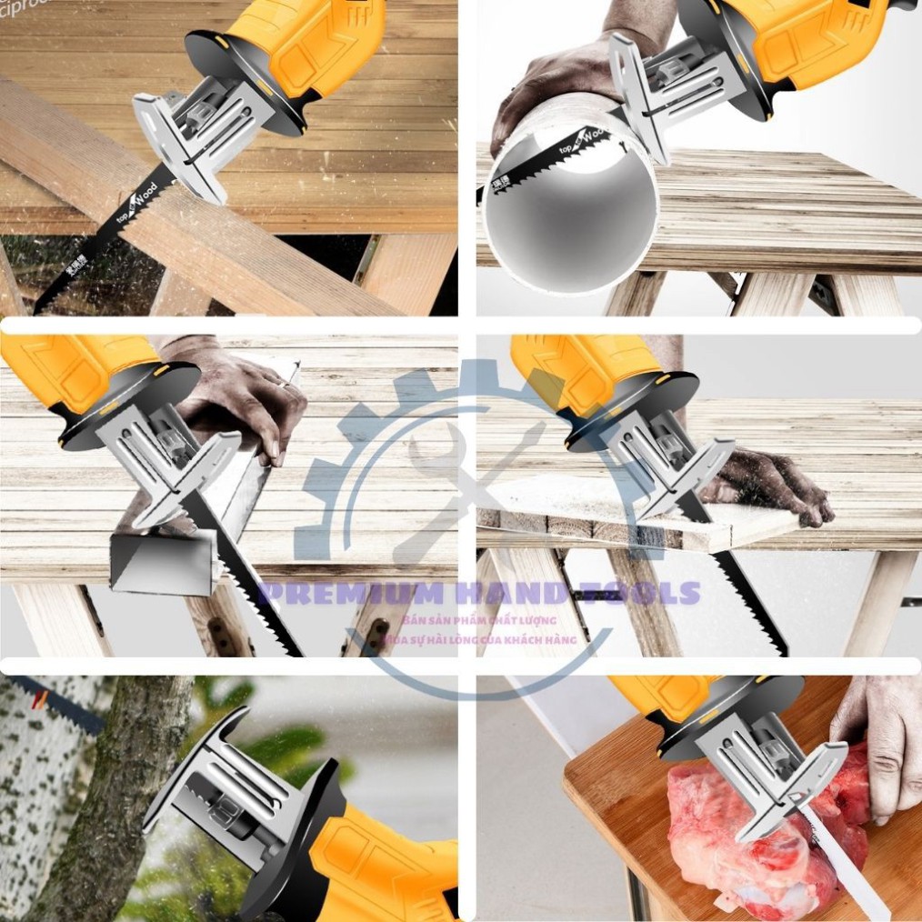 MÁY CƯA KIẾM DW 36V  - MÁY CƯA ĐA NĂNG DÙNG PIN DEWAL, TẶNG KÈM 4 LƯỠI DỰ PHÒNG