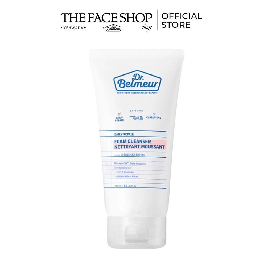 [Mã FMCG100K - 10% đơn 500K] Bộ Sữa Rửa Mặt Dành Cho Da Nhạy Cảm Dr. Belmeur TheFaceshop & Bộ Dưỡng Da & 10 Toner | BigBuy360 - bigbuy360.vn