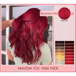 Nhuộm tóc tạm thời (tặng kèm bao tay, trùm tóc)