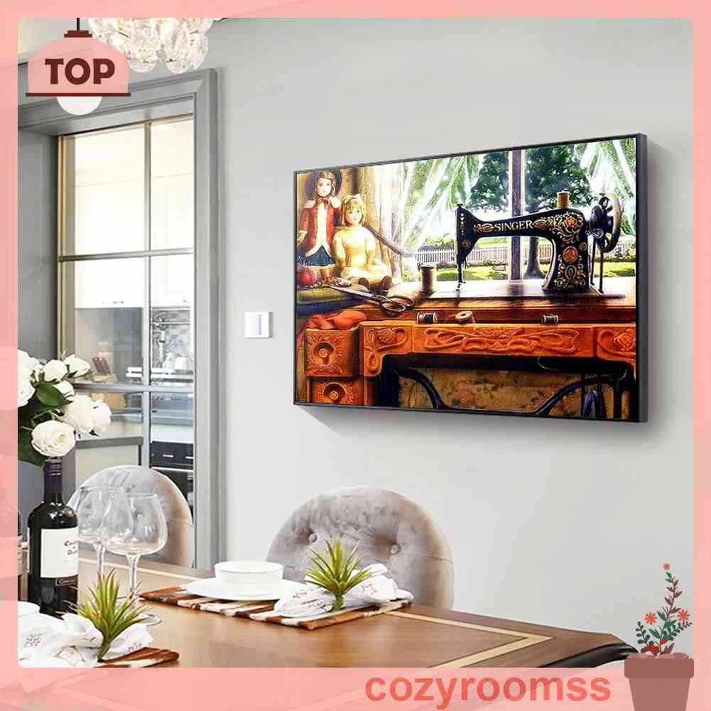 Bộ Tranh Thêu Chữ Thập Toàn Diện DIY Dùng Trang Trí Nhà Cửa