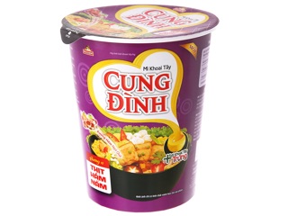 [Hàng chuẩn] Mì tôm Cốc Cung Đình đủ vị 65gr