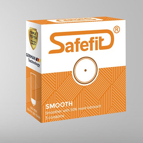 BAO CAO SU Safefit Smooth nhiều silicon Hộp /3 cái ( Mỏng nhẹ- chân thật- ôm khít)