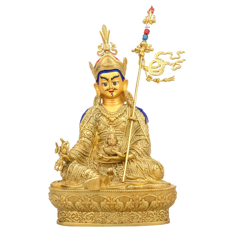 Tôn Tượng Đức Liên Hoa Sanh Đồng Mạ Vàng