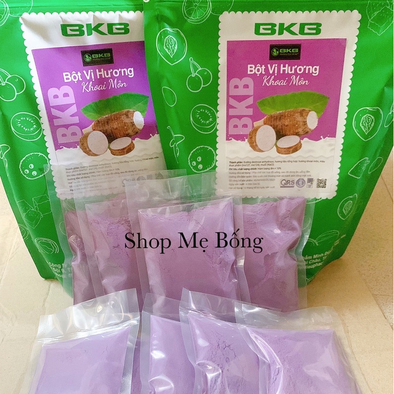 100g Bột vị pha trà sữa BKB vị Khoai môn