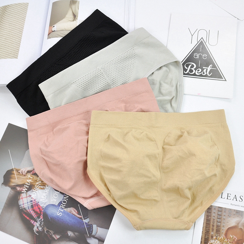 Quần lót lưng vừa không đường may họa tiết tổ ong 3d phong cách Nhật bản | BigBuy360 - bigbuy360.vn