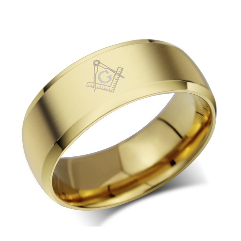 Nhẫn bằng thép chống gỉ kiểu Cubic Zircon