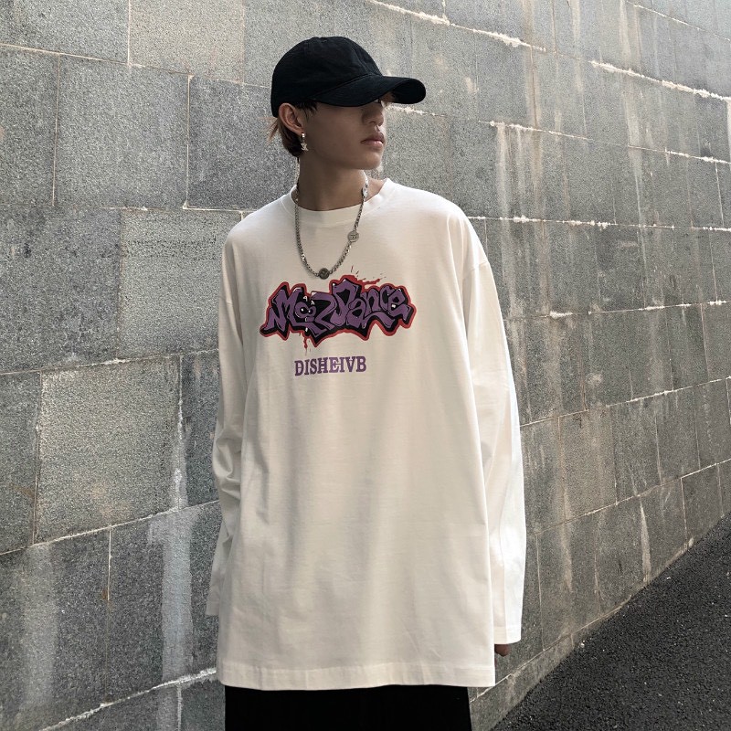 Áo thun tay dài form rộng NEKO.SG. Áo thun Streetwear SWT19