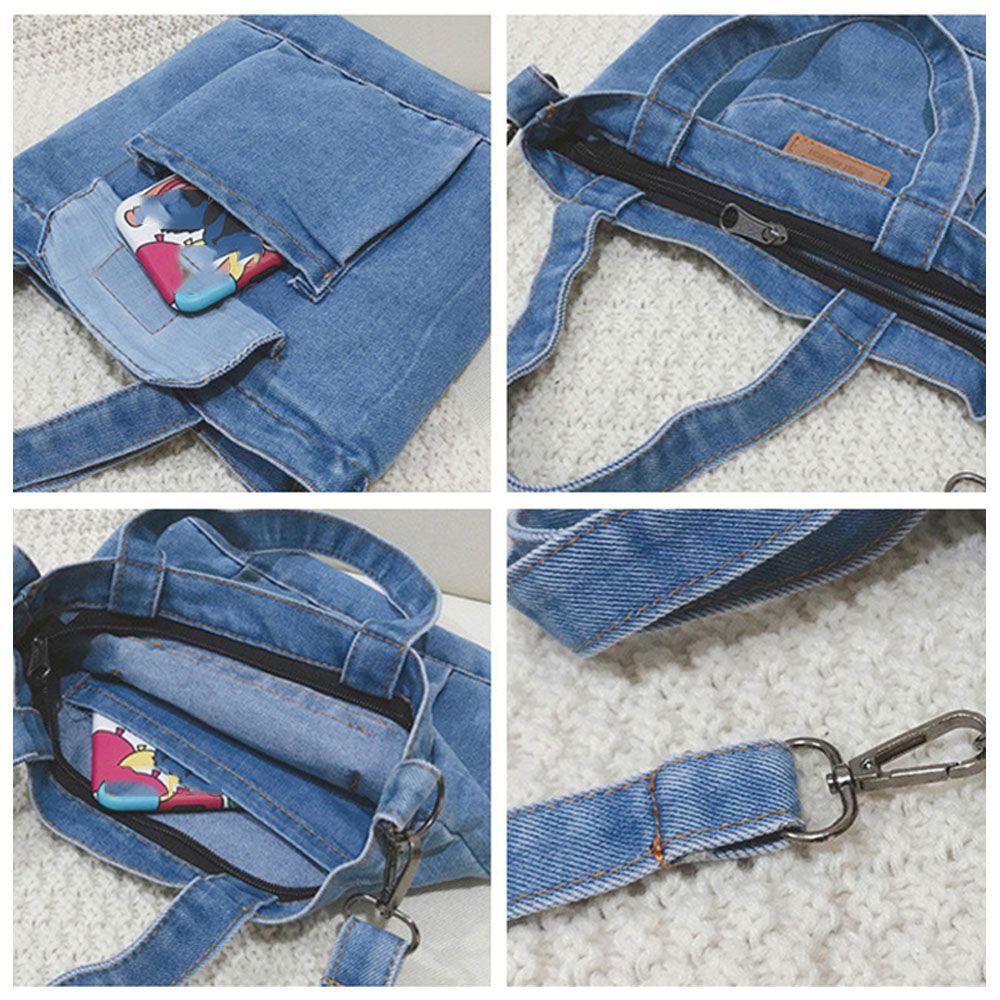 Túi Đeo Chéo Denim Thời Trang