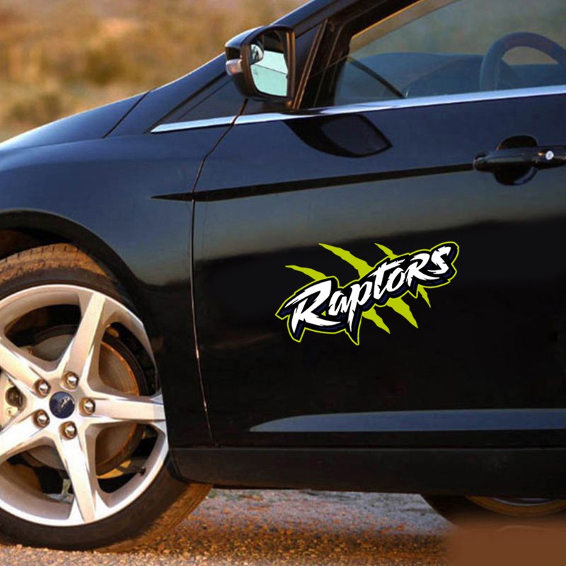 1 Đề Can Phản Quang Hình Móng Vuốt Quái Vật Cỡ Lớn 25 * 13.9cm Trang Trí Xe Hơi / Xe Máy