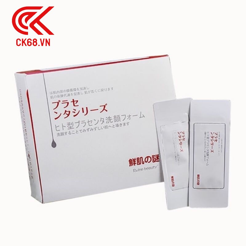 Ủ Trắng Da Mặt ❤𝑭𝒓𝒆𝒆𝒔𝒉𝒊𝒑❤ Mặt Nạ Nhau Thai Cừu - Ủ Trắng Nhau Thai Face Nội Địa Nhật