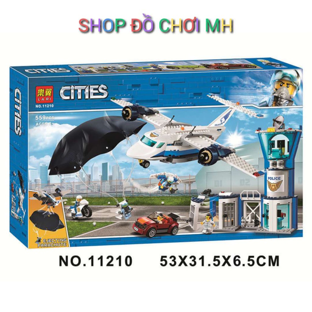 [mua 1 tặng 1] BỘ SƯU TẬP LEGO LẮP RÁP LARI CITIES