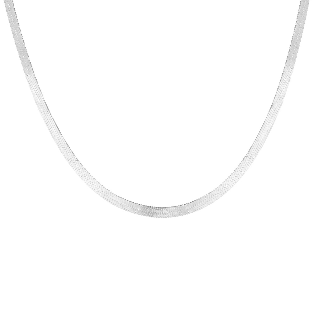 Fashion Clavicle Blade Chain Women Gold Silver Color 35+5cm Snake Choker Necklace