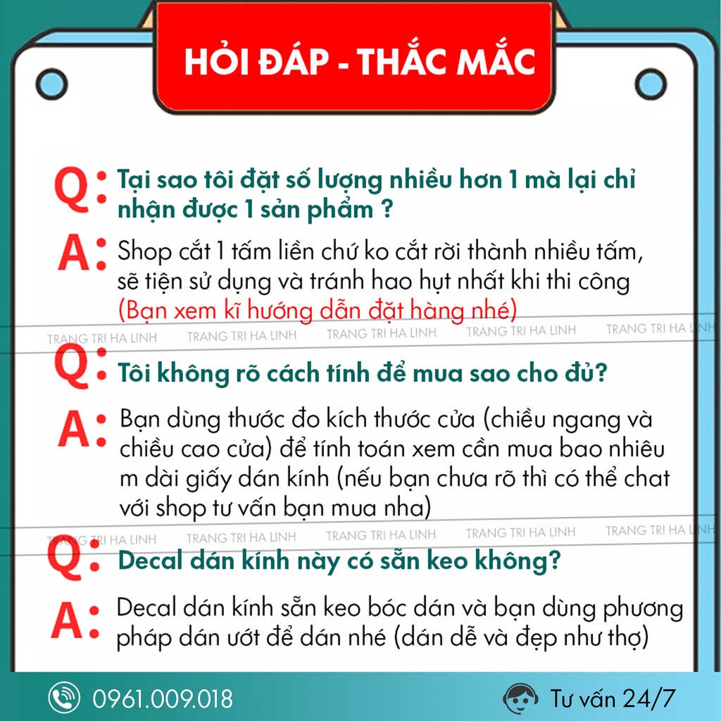 Decal dán kính hoa văn mờ cửa sổ nhiều mẫu cho phòng ngủ phòng khách