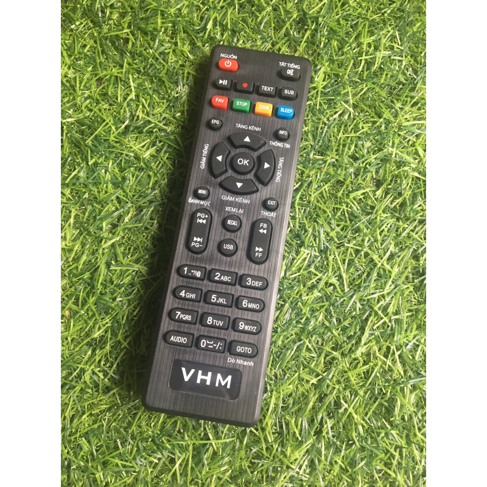 Điều khiển đầu thu VHM Vũ Hồng Minh - Điều khiển DVB T2 truyền hình mặt đất VHM