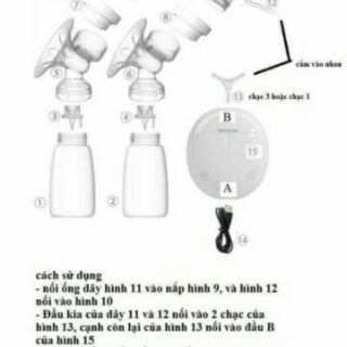 Máy Hút Sữa Điện Đôi Real Bubee Của Anh