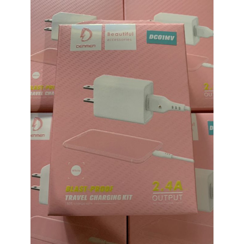 [chính hãng] bộ sạc DENMEN DC01MTdòng máy micro, type c, iphone