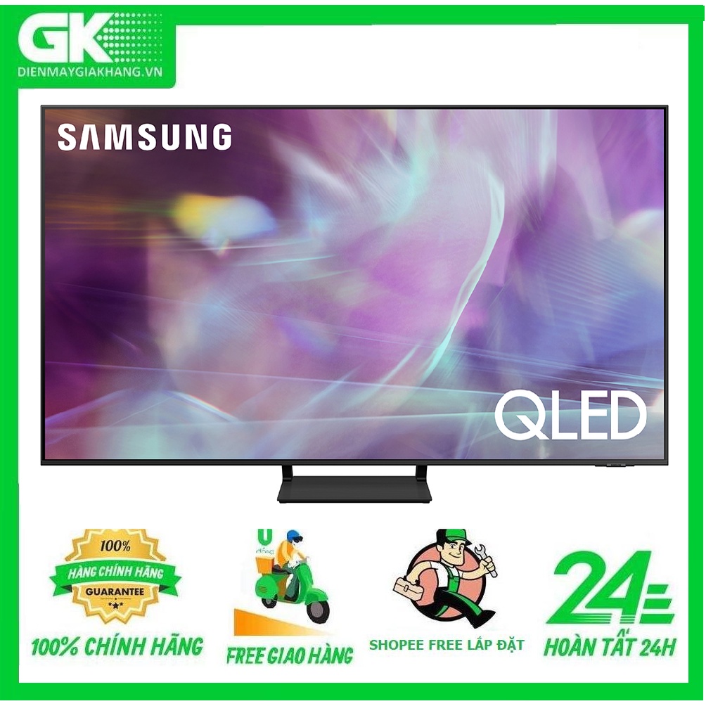 QA65Q60A  - MIỄN PHÍ CÔNG LẮP ĐẶT  - Smart Tivi QLED Samsung 4K 65 inch QA65Q60A