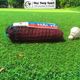 Lưới Cầu Lông Hải Yến Tiêu Chuẩn Thi Đấu Cáp Bền Bản To Dài 6,7m Rộng 76cm