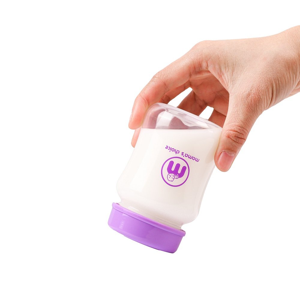 Bình Đựng Trữ Sữa Cổ Rộng Mama's Choice 180ml/ 240ml | Tương Thích Các Loại Máy Hút Sữa Cổ Rộng Spectra, Avent