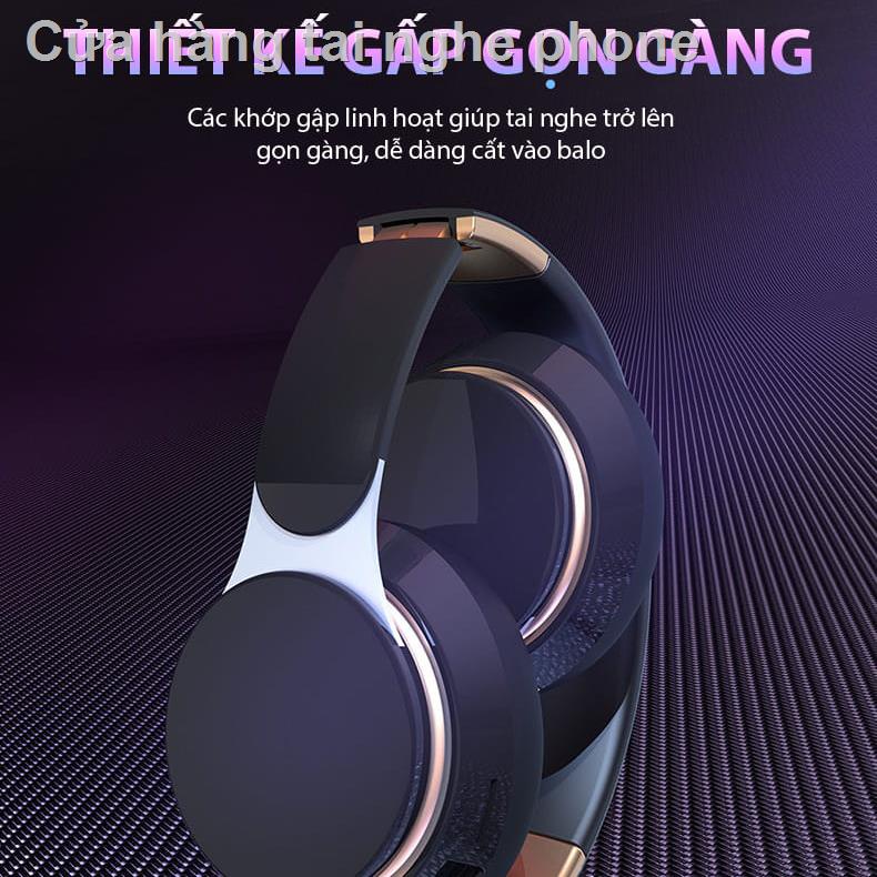 ✳♛❀Tai nghe Bluetooth chụp tai không dây có mic XBass T7 thế hệ mới 2021 - siêu phẩm tai nghe headphone pin trâu bluetoo