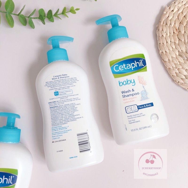 Sữa tắm gội toàn thân Cetaphil