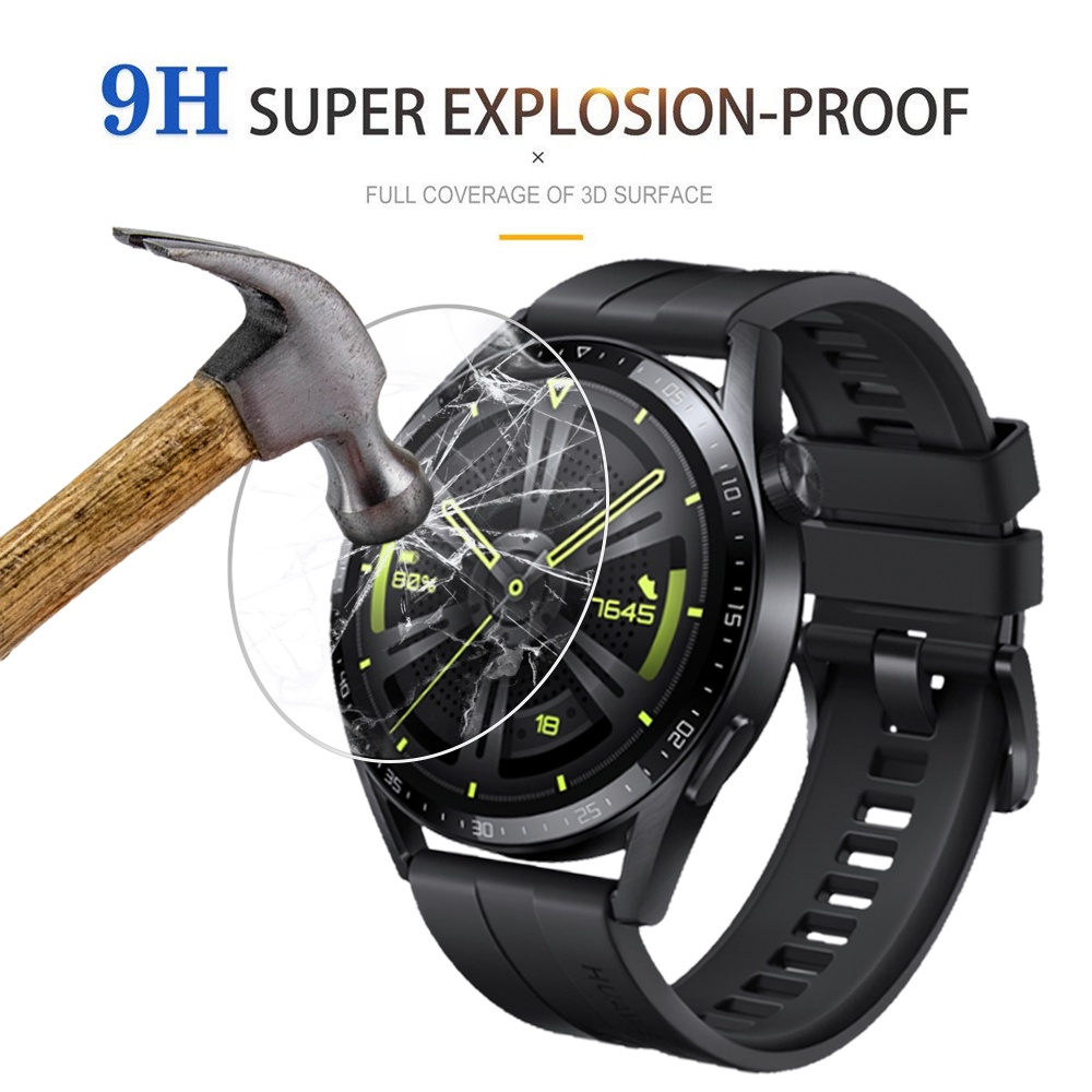Kính Cường Lực Bảo Vệ Màn Hình Đồng Hồ Huawei Watch GT 3 Pro 43mm 46mm Smart GT3 Pro