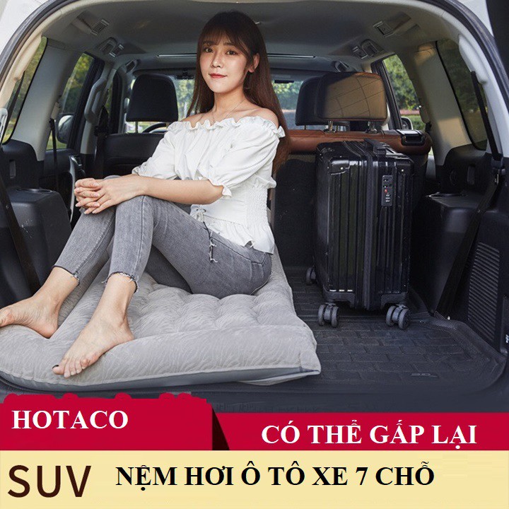 Nệm hơi, giường hơi, đệm hơi em bé SUV dùng cho xe 7 chỗ, xe 16 chỗ