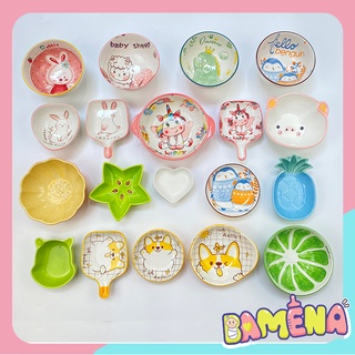 Bát ăn dặm cho bé gốm sứ kiểu nhật Bamena