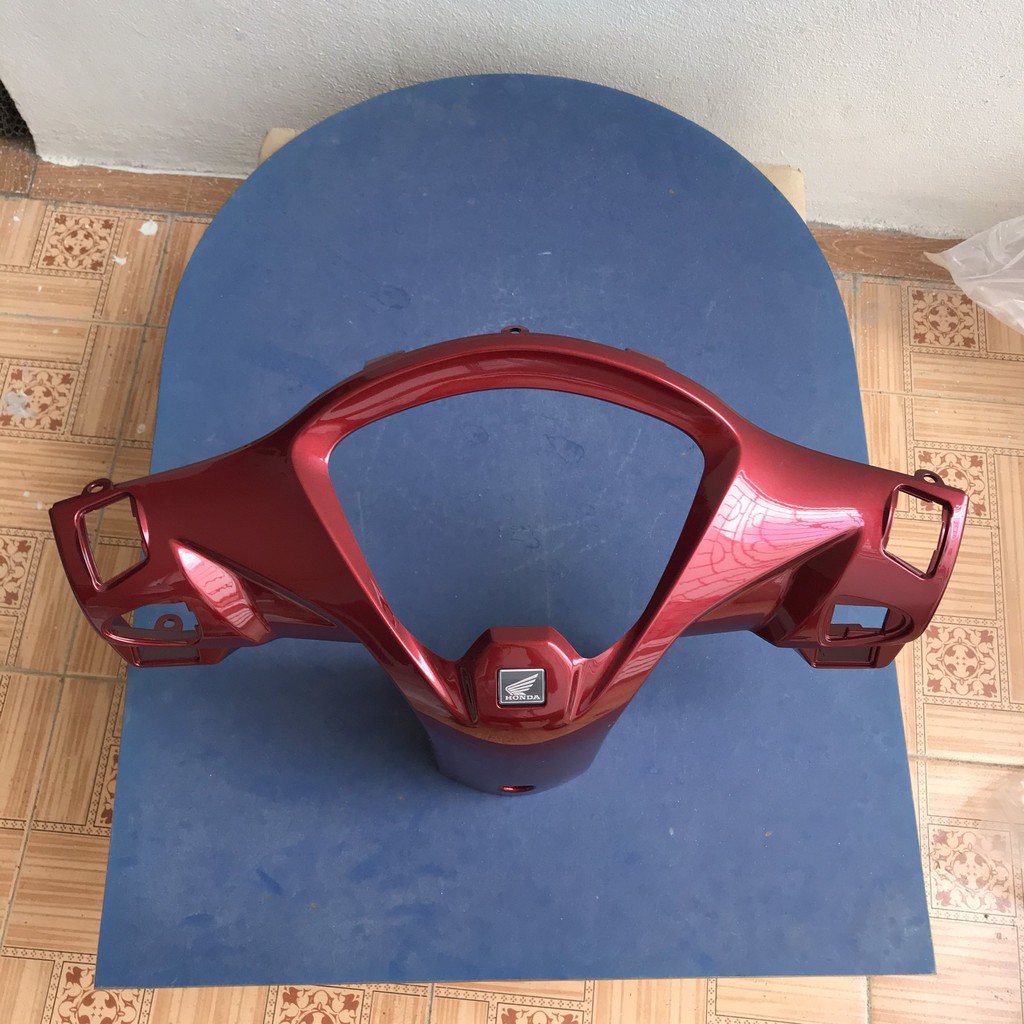 Bộ nắp sau tay lái | Gáy xe Vision mới (2015 -2019) chính hãng Honda 53210-k44-v20-zc