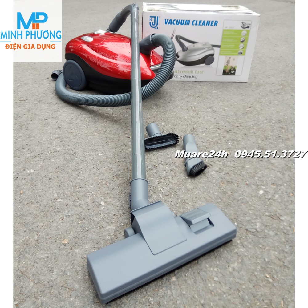 Bảo hành 12Tháng Máy hút bụi Vacuum Cleaner JK 2007 2400W Đỏ
