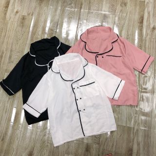 Áo sơ mi cổ viền ( ảnh thật)