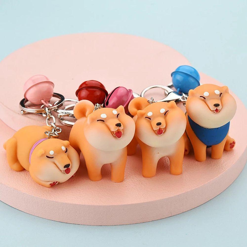Móc Khóa Hình Chú Chó Shiba Inu Hoạt Hình Dễ Thương