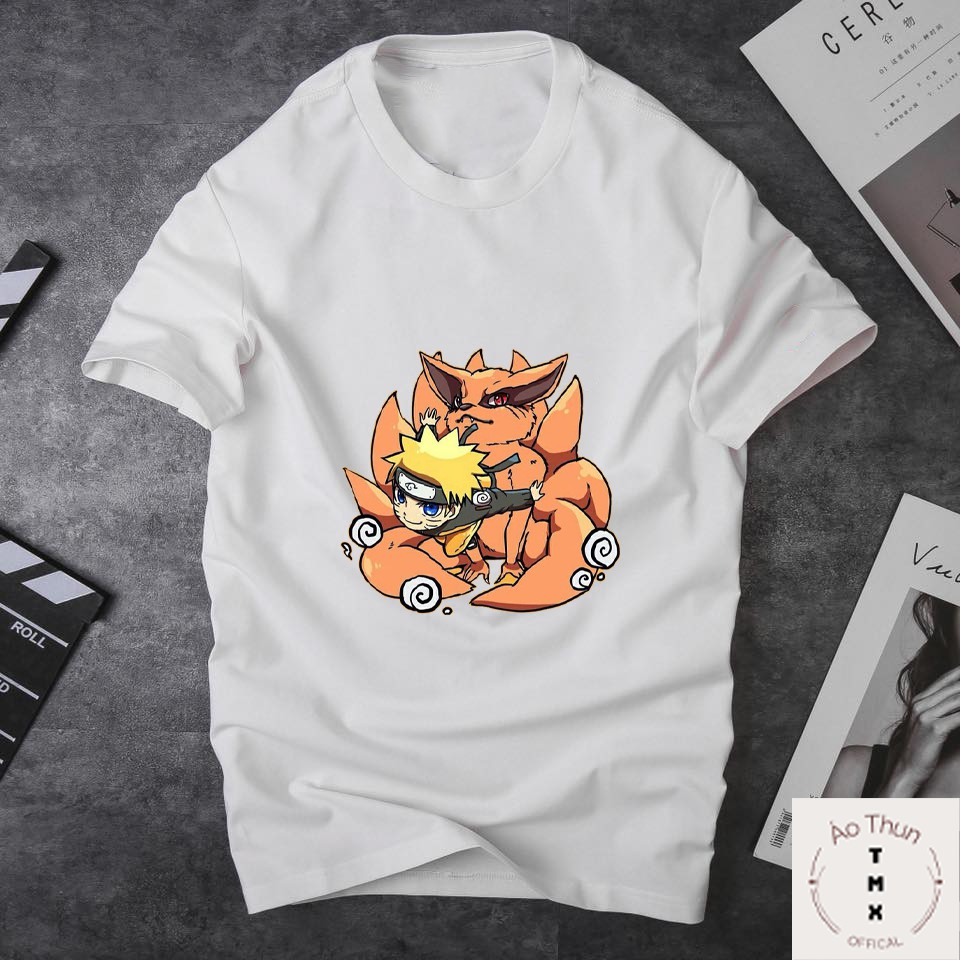 Áo Thun Tay Lỡ Form Rộng Unisex In Hình Naruto13 Đẹp Cute Dễ Thương - Áo Phông Nam Nữ Cổ Tròn Chất Cotton TMX | BigBuy360 - bigbuy360.vn
