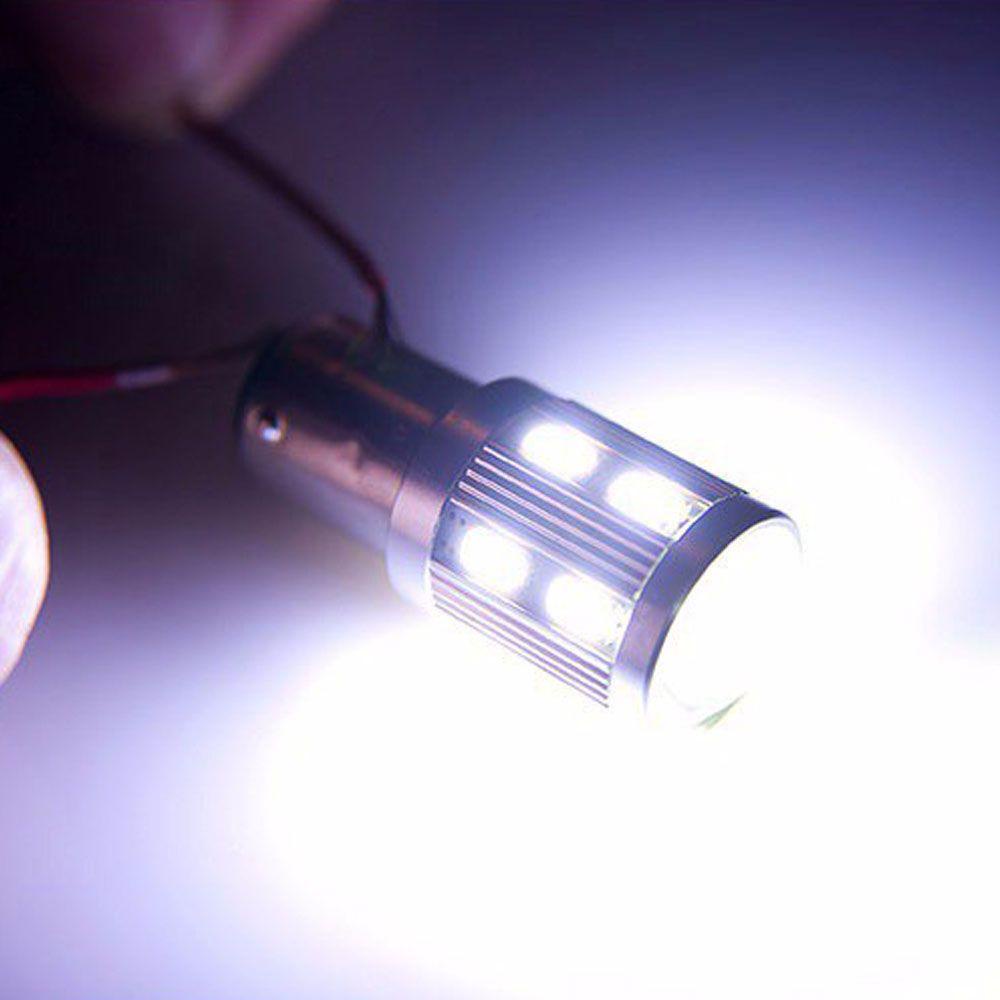 Đèn LED ChiếU SáNg TrắNg 12SMD P21W 5730 Cho Xe Hơi