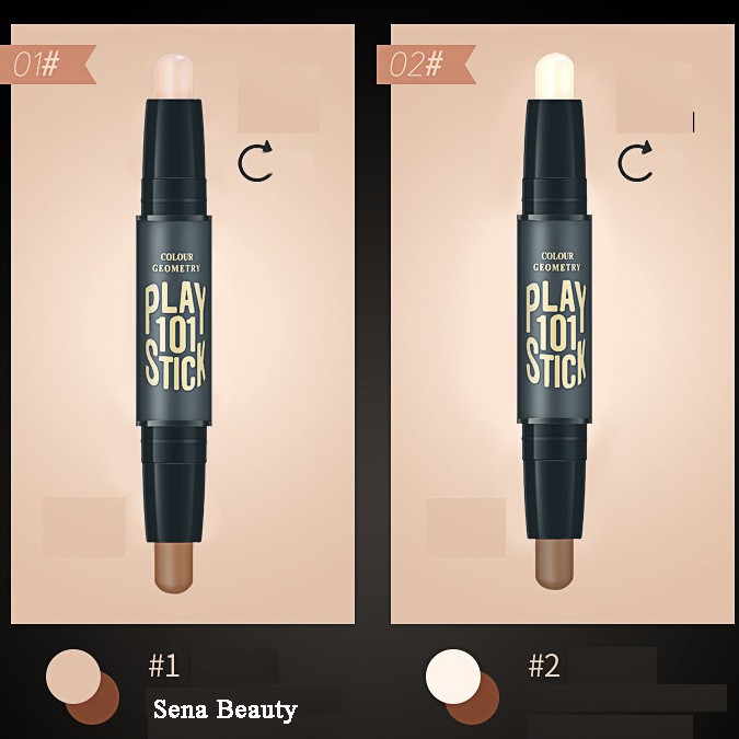 Bút tạo khối che khuyết điểm Lameila Contour & Hi-light Stick Senabeauty | BigBuy360 - bigbuy360.vn