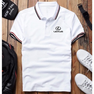|logo thêu| áo thun polo lexus cao cấp - polo có cổ logo hãng xe ô tô nhiều màu sang trọng