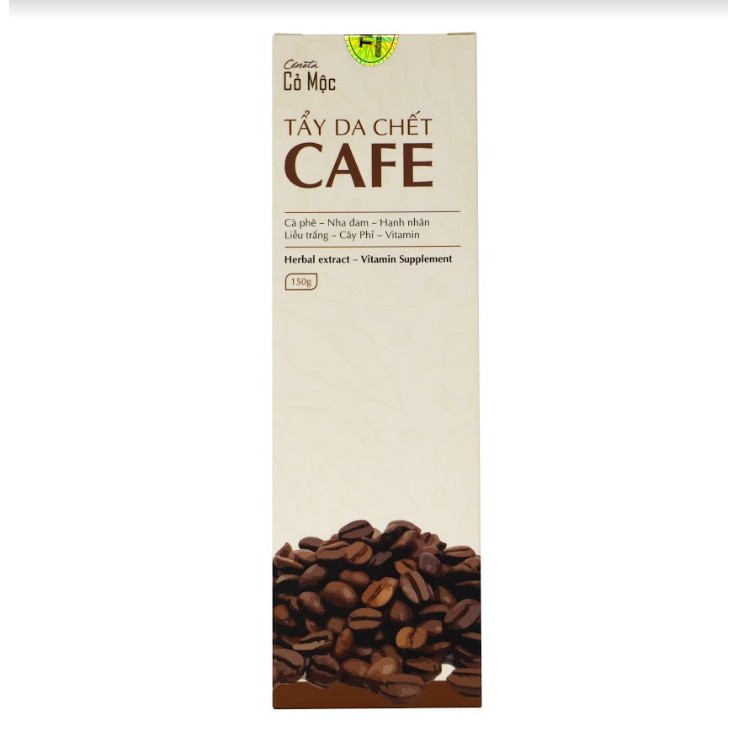 Tẩy Da Chết Cafe Cenota Cỏ Mộc 150g