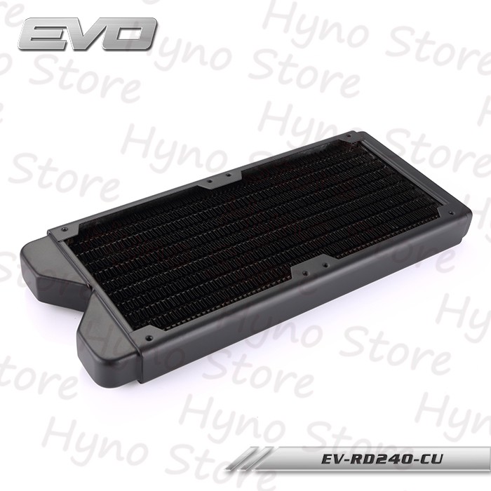 EVO RD240-CU Két nước làm mát giá rẻ Tản nhiệt nước custom - Hyno Store