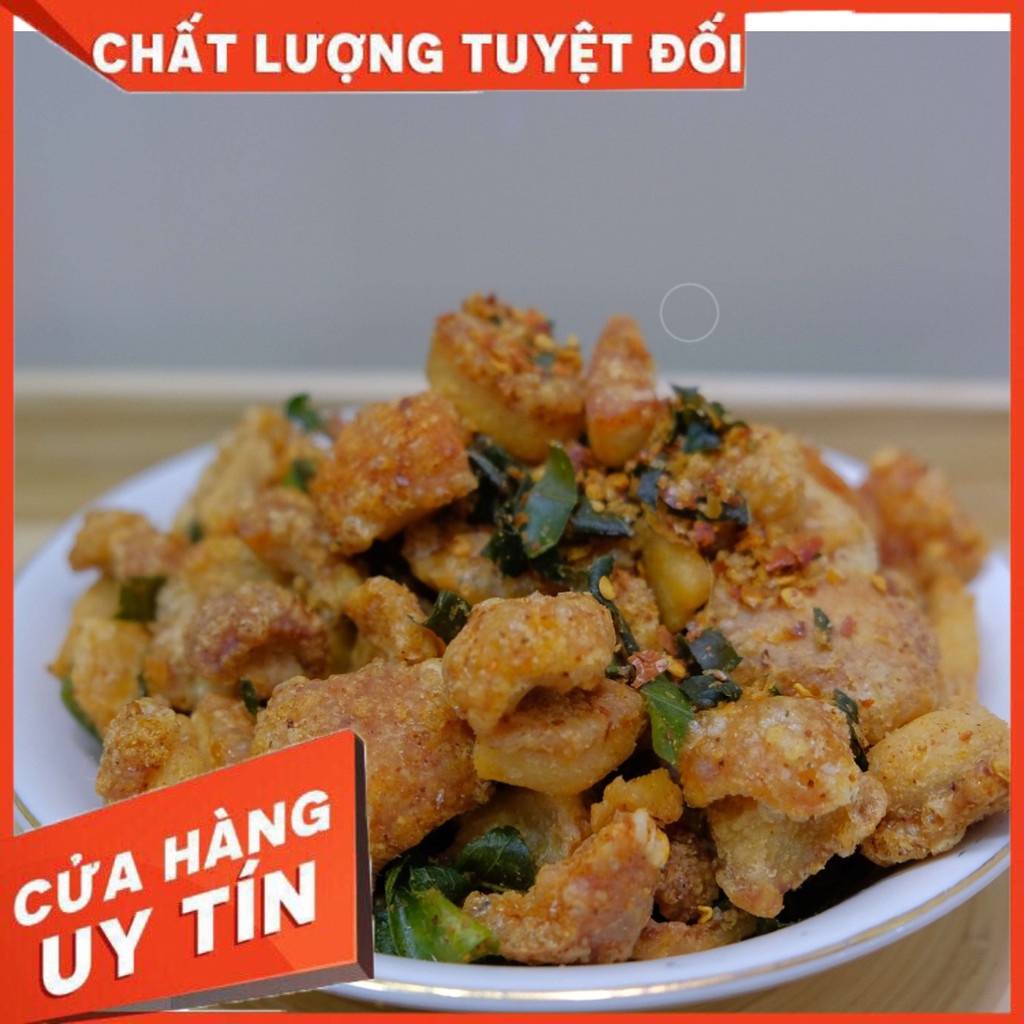 [DEAL HOT MUA NGAY]- TÓP MỠ GIÒN RỤM SIÊU NGON LÁ CHANH- 0,5 KG -Nhà Làm- Không Đường