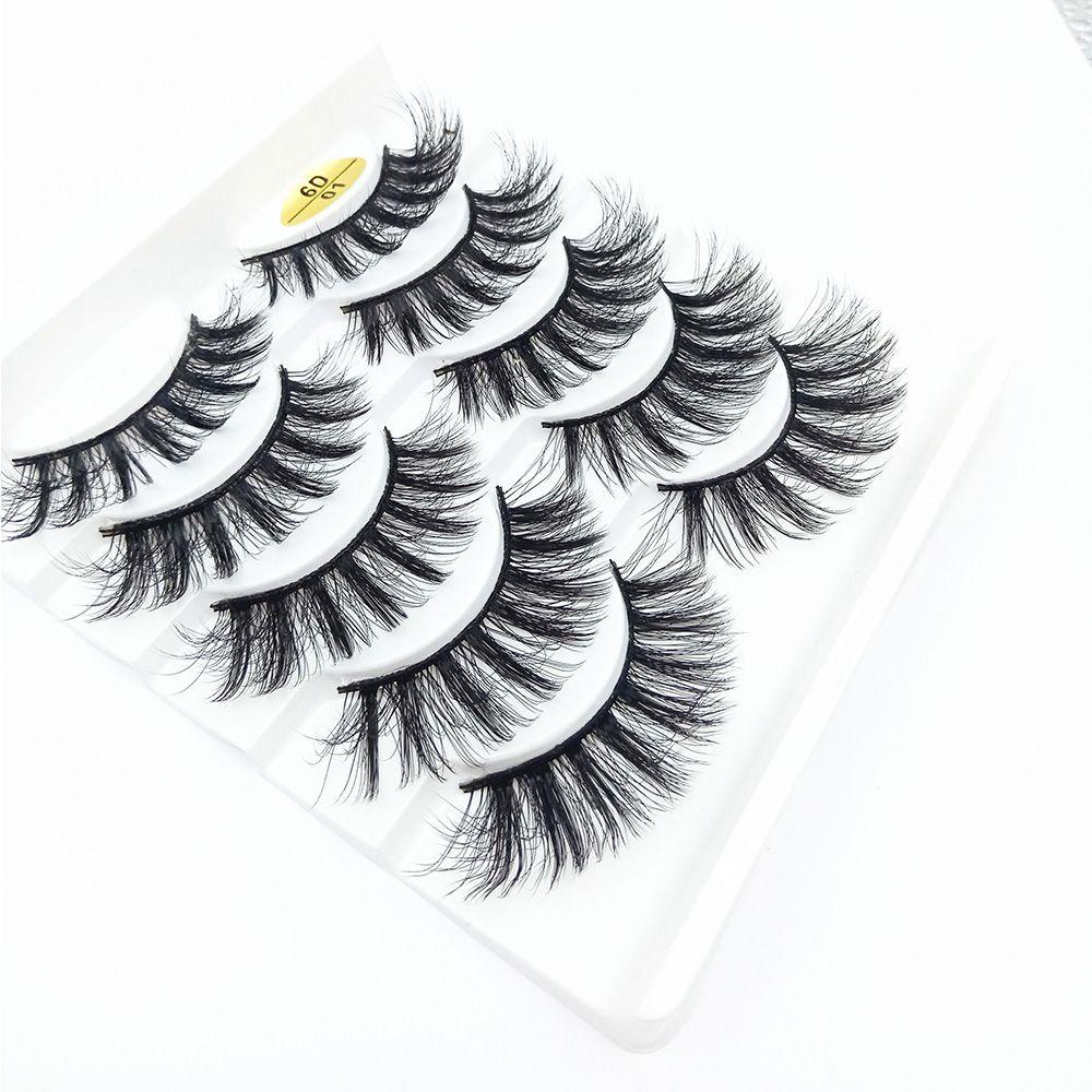 Set 5 Cặp Lông Mi Giả ESPO SKONHED 6D Dài Tự Nhiên